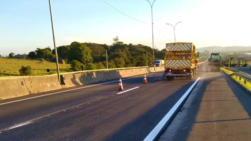 CCR ViaCosteira informa cronograma semanal de obras na BR-101 Sul/SC
