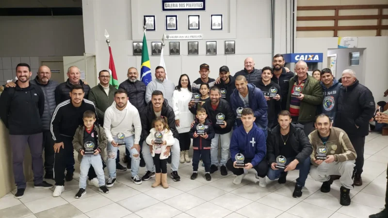 Os melhores do Campeonato Municipal 2023 são premiados