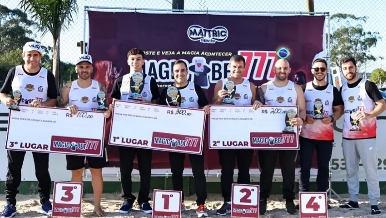1ª Etapa do Circuito Catarinense de Futevôlei na Arena Gaivota foi um sucesso