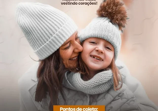 A Campanha do agasalho de 2023 continua!