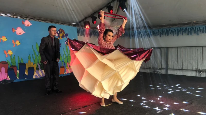 Apresentações culturais atraem o público na Festa do Peixe