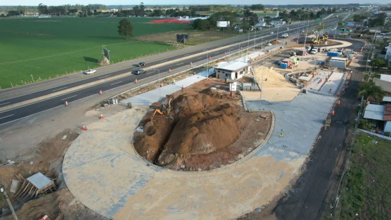 BR-101 Sul/SC: Obras da nova balança de Araranguá avançam