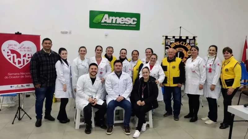 Hemosc faz nova coleta de sangue em Araranguá