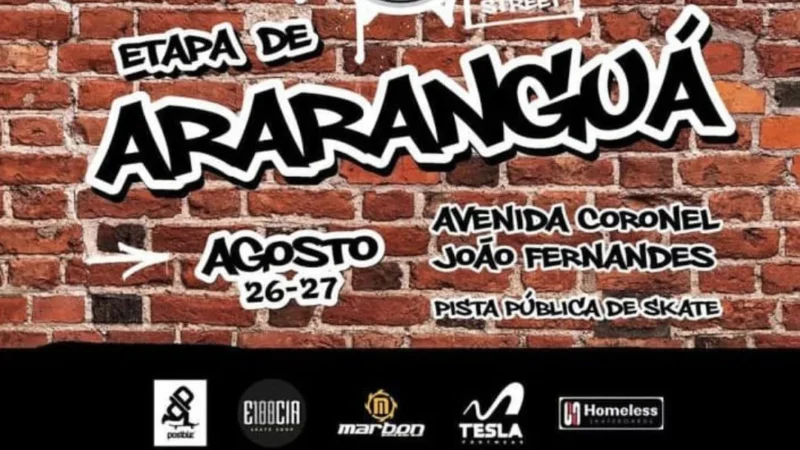Araranguá recebe o 1° Circuito Old School de Skate no final de Agosto