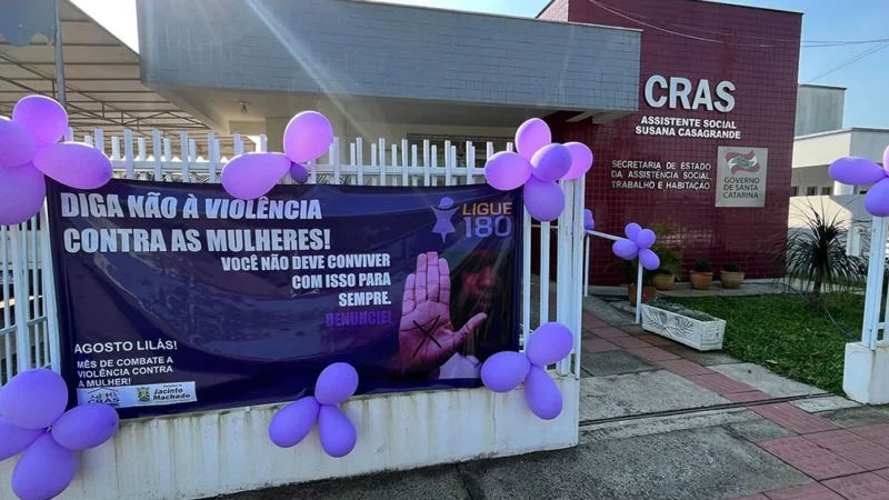 Agosto Lilás – Muitas informaçãos no mês de combate à violência contra as mulheres