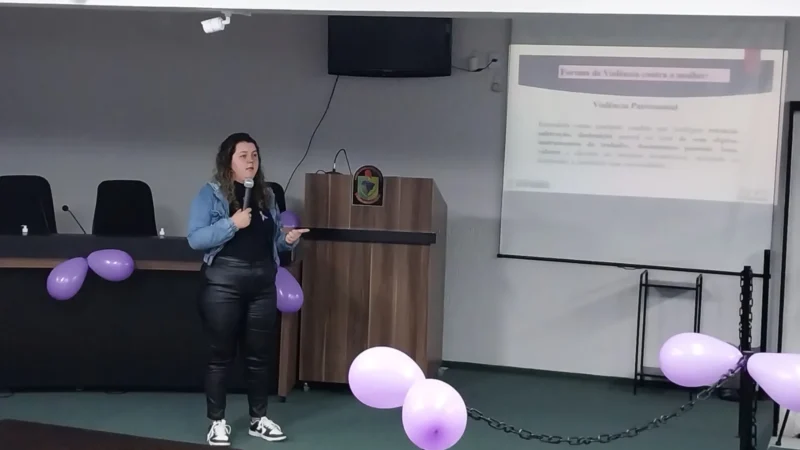 Palestra dá início ao Sombrio por Elas – Agosto Lilás