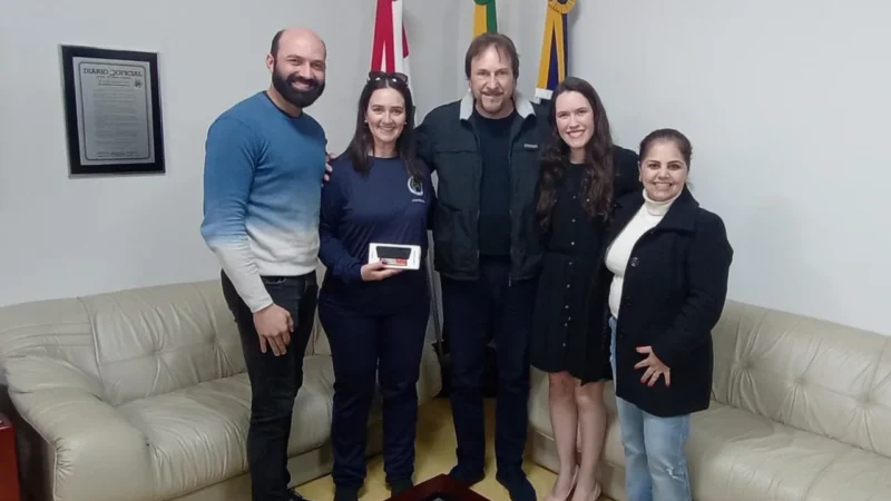 Premiação no Clube Aluno