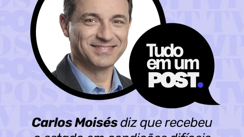 “Eu fiz escolhas… Toda escolha tem perdas” diz Carlos Moisés