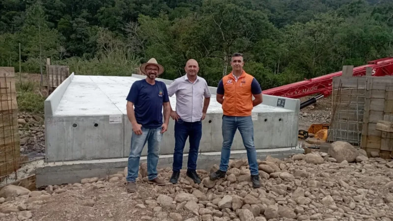 Kits de transposição são instalados em Morro Grande