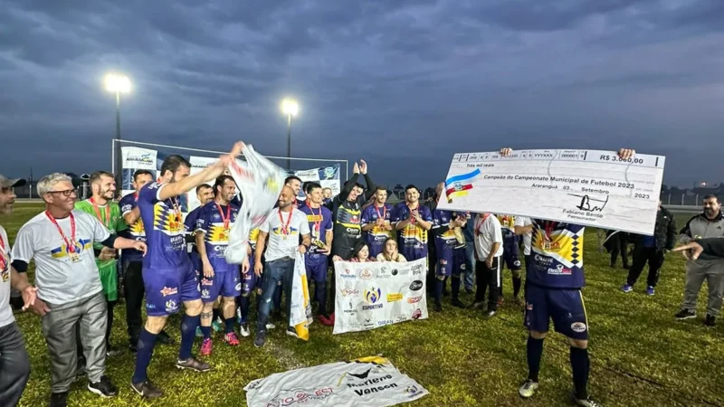 Esportivo bate Família Teixeira e leva o título municipal de Araranguá
