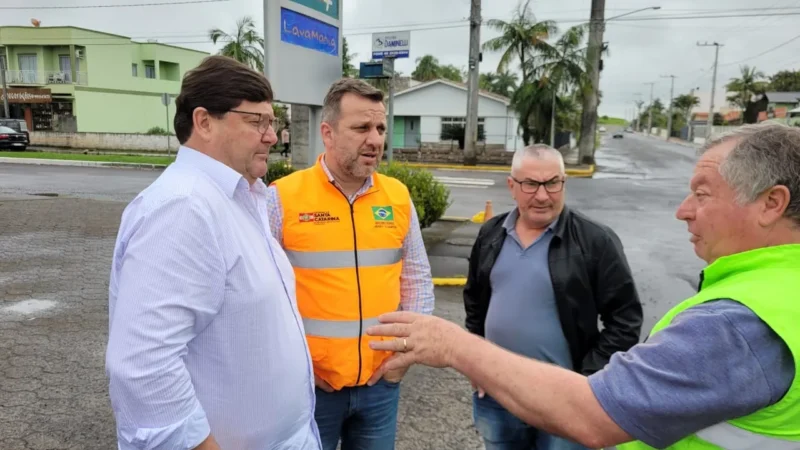 Após pleitear junto ao Governo do Estado, prefeito de Turvo, Sandro Cirimbelli, comemora aval para obra da Avenida Municipal