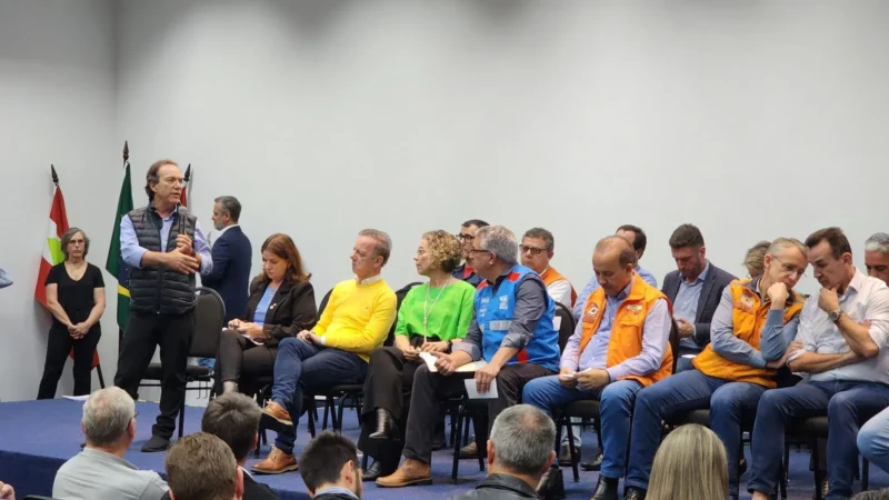 Governo Federal irá apoiar Santa Catarina, de acordo com ministro Padilha