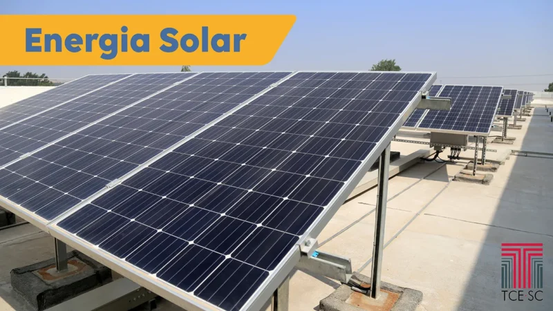 TCE/SC analisa proposta de parceria público-privada e faz recomendações para edital de serviço de energia solar