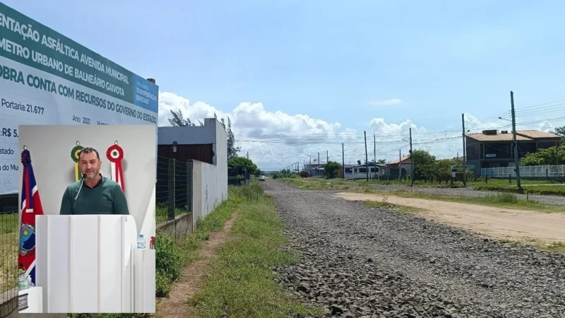 Na Câmara, Prefeito Kekinha anuncia retomada da obra da 7ª Avenida