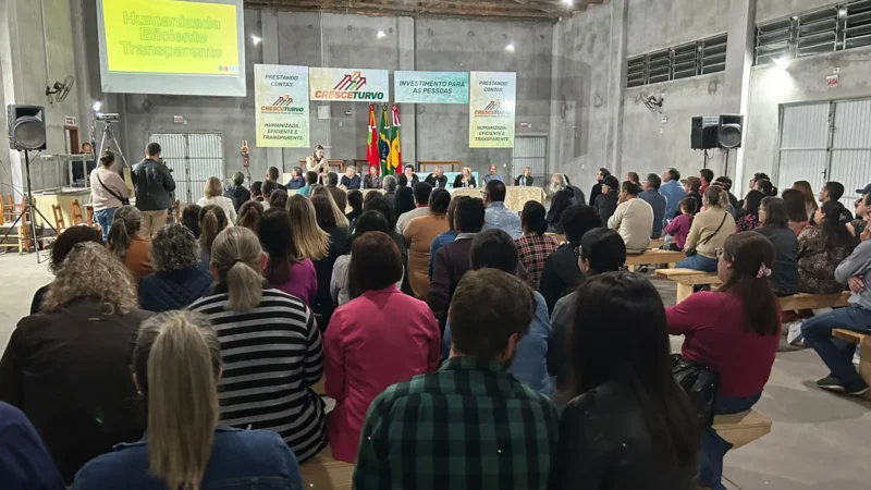 Administração de Turvo vai à comunidade ouvir demandas e prestar contas