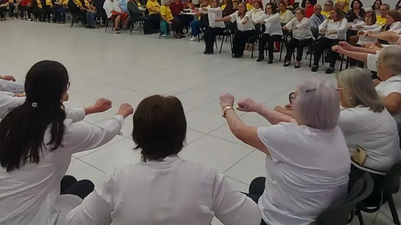 Evento em Araranguá celebra o Dia do Idoso com gratidão e carinho
