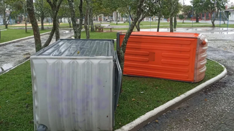 Vandalismo contra patrimônio público é crime