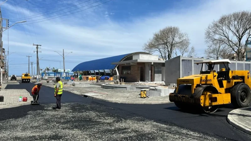 Obra a todo vapor: Praça Agustinelli passa por revitalização