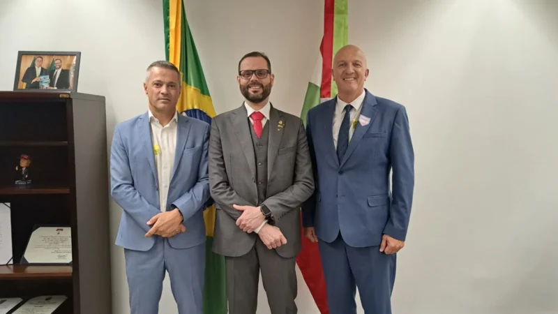 Prefeito cumpre roteiro em Brasília em busca de conquistas para Balneário Arroio do Silva