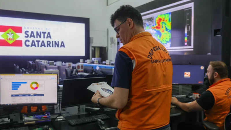 Chuvas em SC: São Bento do Sul emite decreto de situação de emergência e 25 cidades registram ocorrências