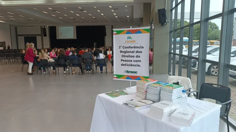Turvo sedia Conferência Regional dos Direitos da Pessoa com Deficiência