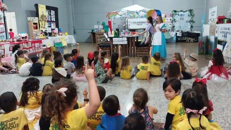 1ª Mostra de Educação Infantil de Sombrio expõe trabalhos dos CEIs