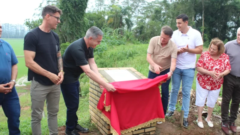 Administração de Ermo inaugura asfalto da Rodovia dos Imigrantes