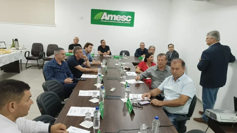 Prefeitos da AMESC realizam última assembleia de 2023