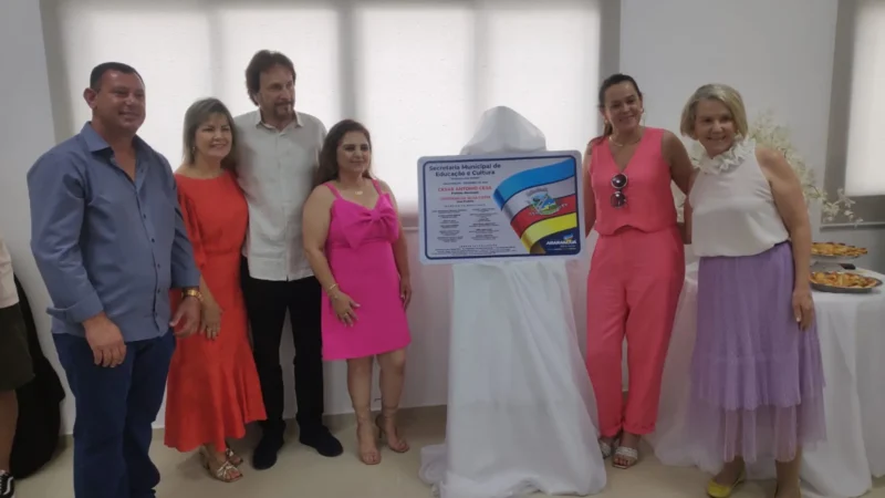 Inauguração da Nova Sede da Secretaria de Educação e Cultura em Araranguá Homenageia Professora Zuê Rabello