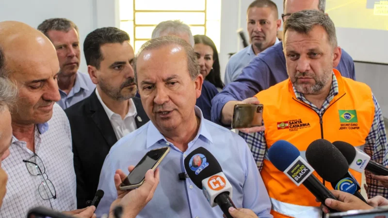 Assinada a ordem de serviço para retomada das obras na SC-108