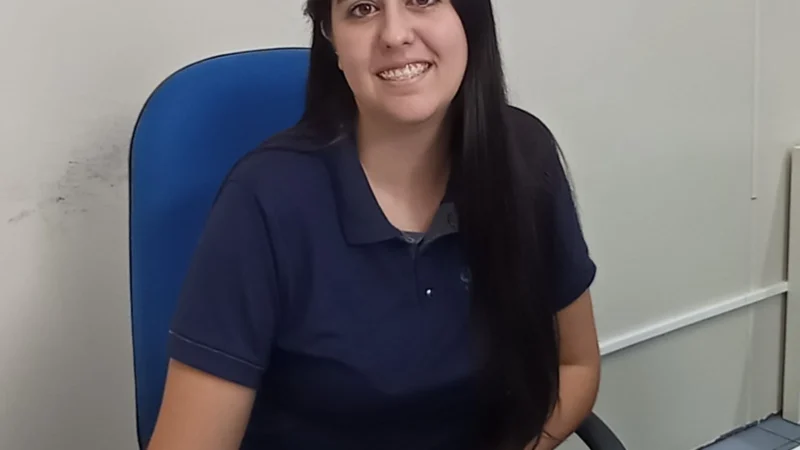 Com as férias de Polaco, Bruna comanda o setor de Esgoto