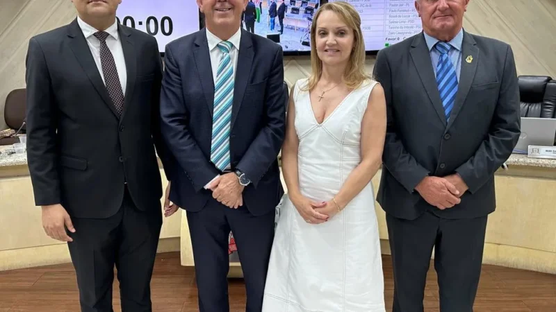 Jair Alexandre eleito após a renúncia da Mesa Diretora da Câmara de Criciúma