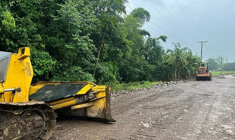 Dada a largada para pavimentação da estrada de Linha Rovaris