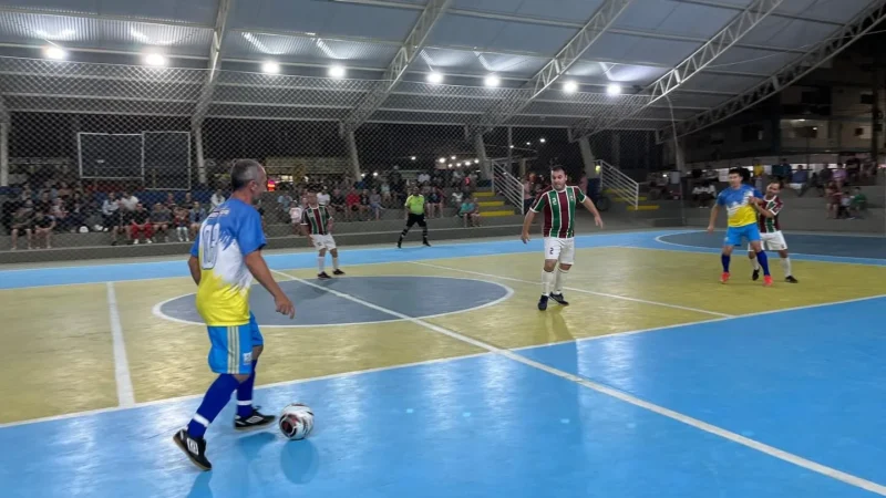 Campeonato de Futsal categoria Veterano com jogos todas as sextas-feiras