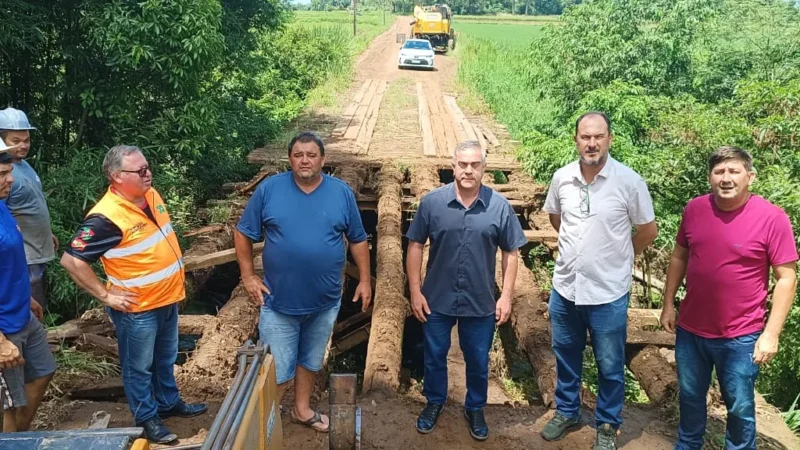 Governo do Estado inicia recuperação de ponte na rodovia SC 108 em Itoupava