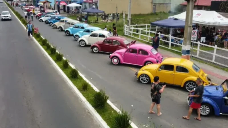 Encontro de carros antigos em Balneário Gaivota promete reviver grandes momentos do automobilismo
