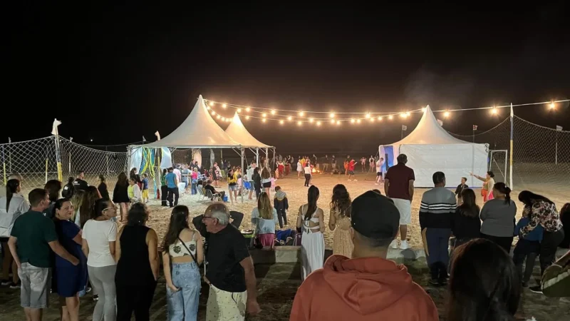 Fim de semana foi marcado pelo Luau, show do Bloco do Fiuí e eventos esportivos