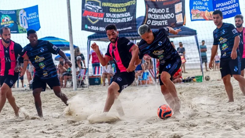 Seis jogos neste domingo marcam a segunda rodada do Praião da Caçamba