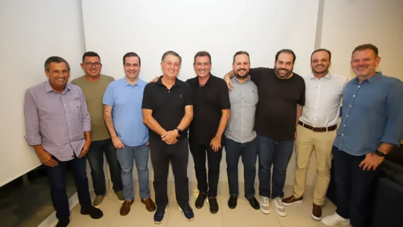 Pelo estado: MDB é o primeiro partido a apoiar a reeleição de Topázio