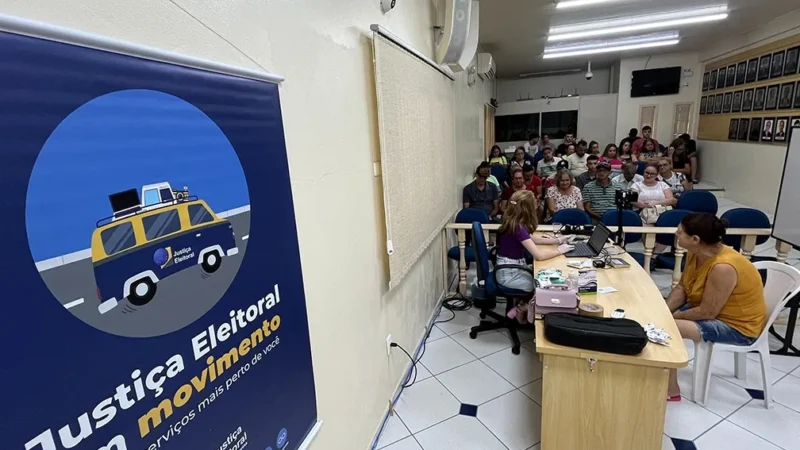 Atendimento volante da Justiça Eleitoral disponível até sexta, em Jacinto Machado