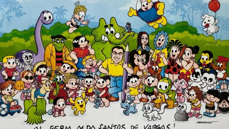 Projeto ganha reconhecimento de Maurício de Souza