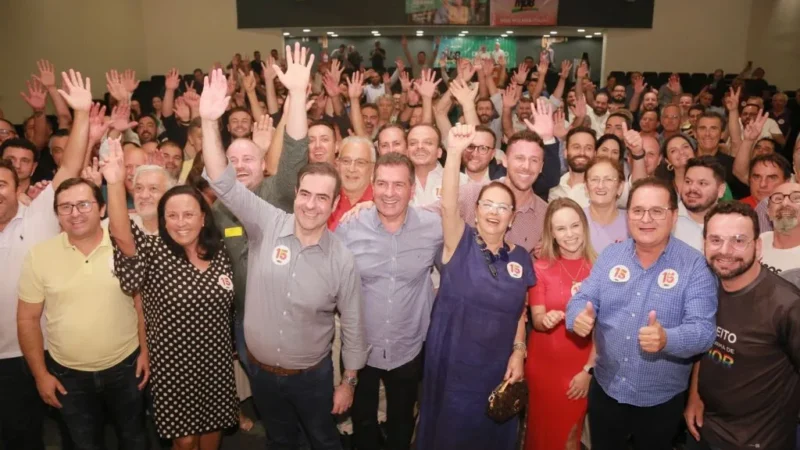 Chiodini reeleito comanda MDB e partido quer ser protagonista