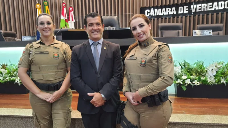 Semana da Mulher: vereadores recebem informações sobre Rede Catarina da PM