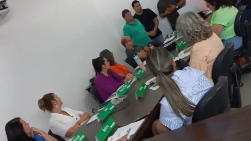 Presidente da AMESC recepciona Colegiados