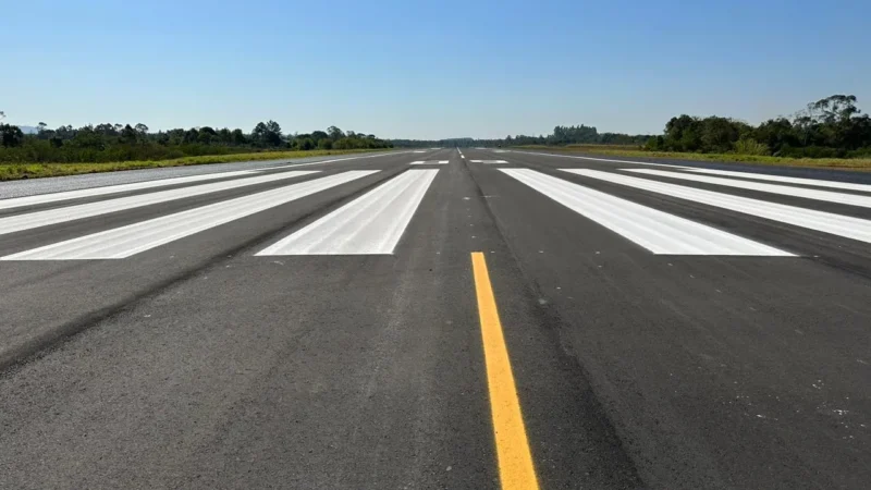 Governo autoriza modernização do balizamento noturno do Aeroporto de Forquilhinha