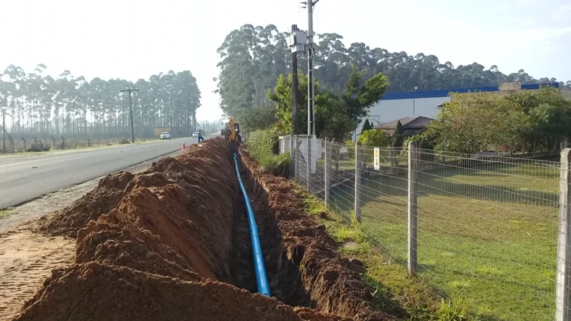 Ampliação de rede do SAMAE ocasionará falta de água