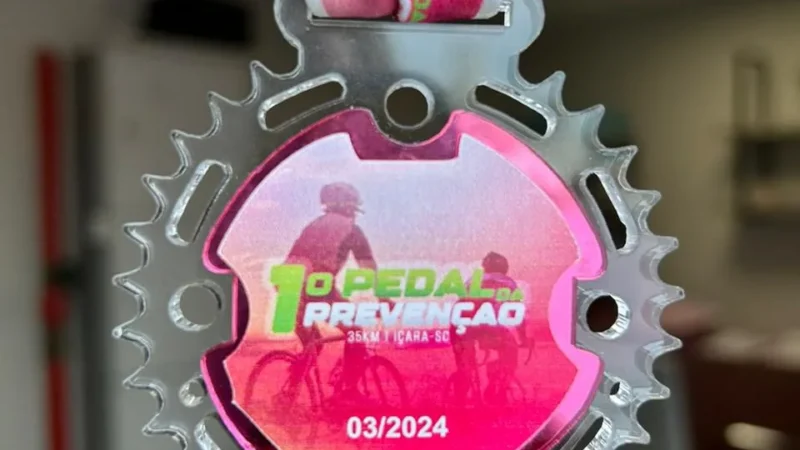 1º Pedal da Prevenção da Rede Feminina de Içara acontece neste final de semana