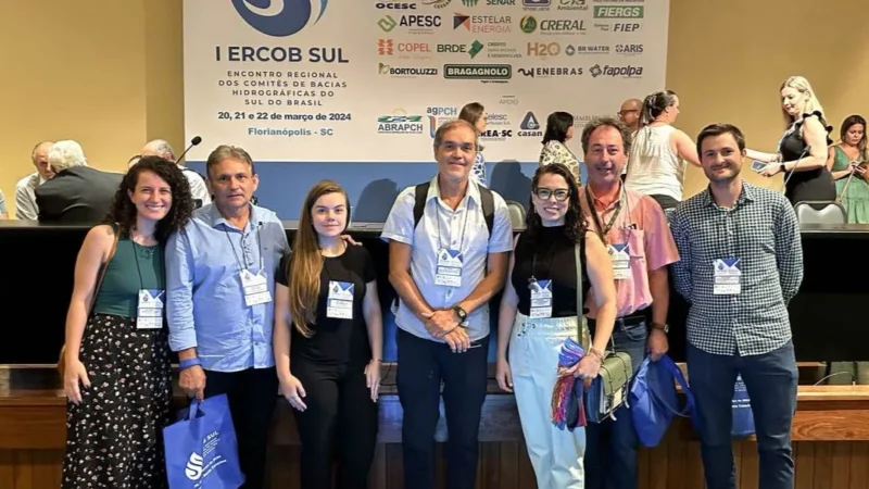 Comitês do Sul de SC e ProFor Águas Unesc participam do I ERCOB SUL