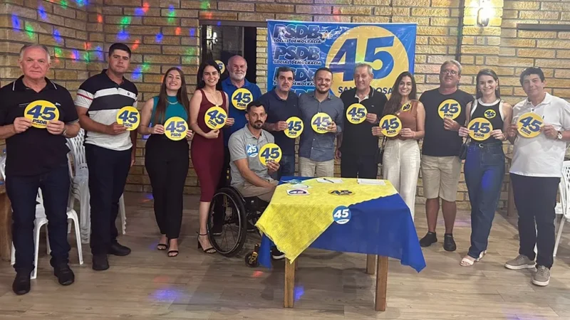 Santa Rosa do Sul: PSDB com 3 vereadores; Ghelere PSD; Césinha PT; MDB e ganha reforços; e mais