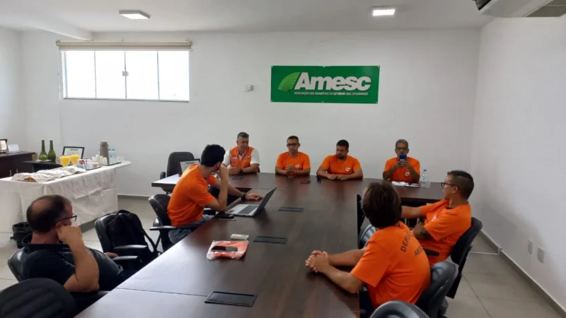 Defesa Civil  da AMESC em sintonia com as ações estaduais